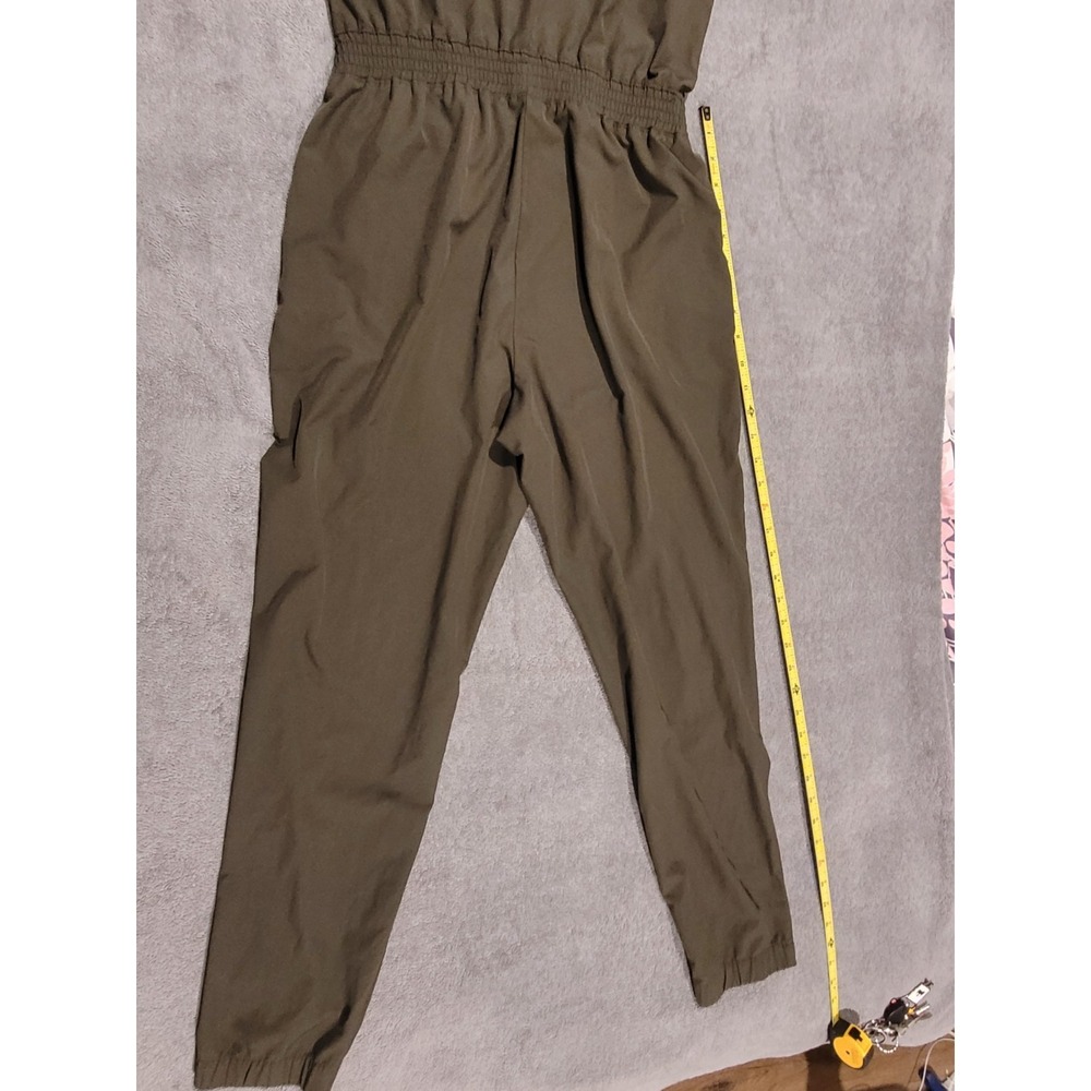 Old Navy Active StretchTech Waist-Defined Jumpsuit Olive Green Womens Size Small - Picture 2 of 7